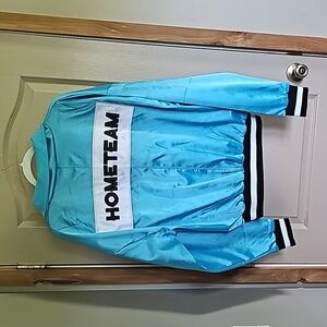 NWOT Official Thomas Rhett Hometeam Tour Bomber Jacket Pullover Blue Size M